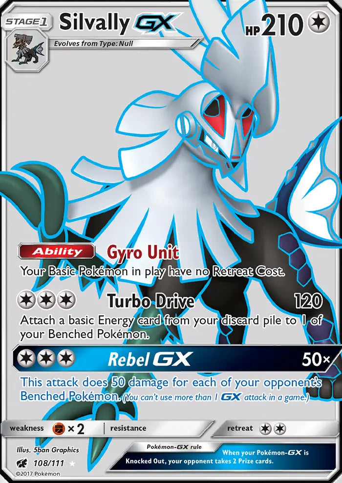 Silvally GX 108 Crimson Invasion Pokesingles