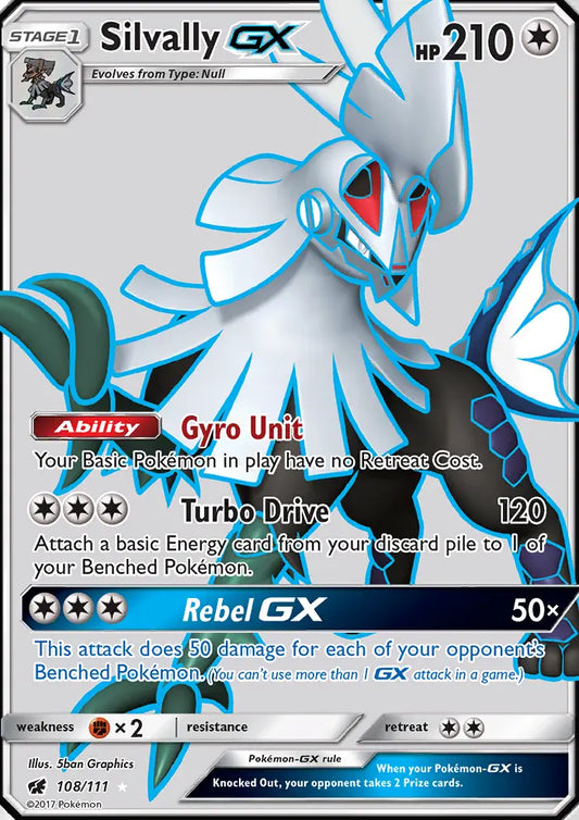 Silvally GX 108 Crimson Invasion Pokesingles