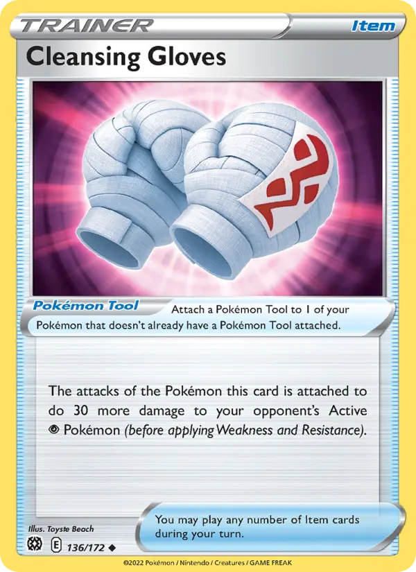 Cleansing Gloves 136 Brilliant Stars Pokesingles