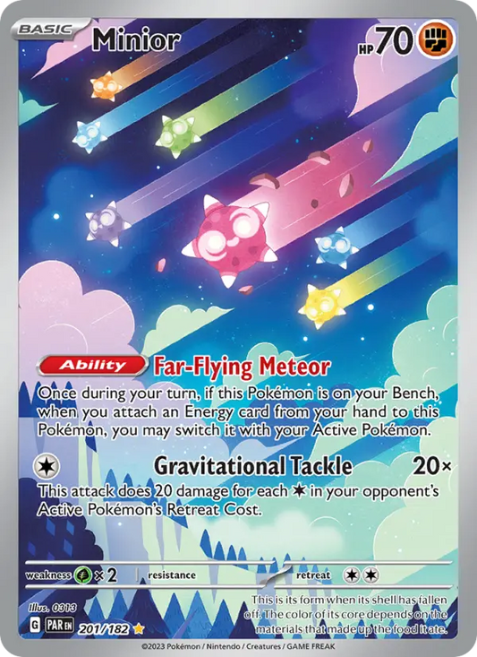 Minior 201 Paradox Rift Pokesingles