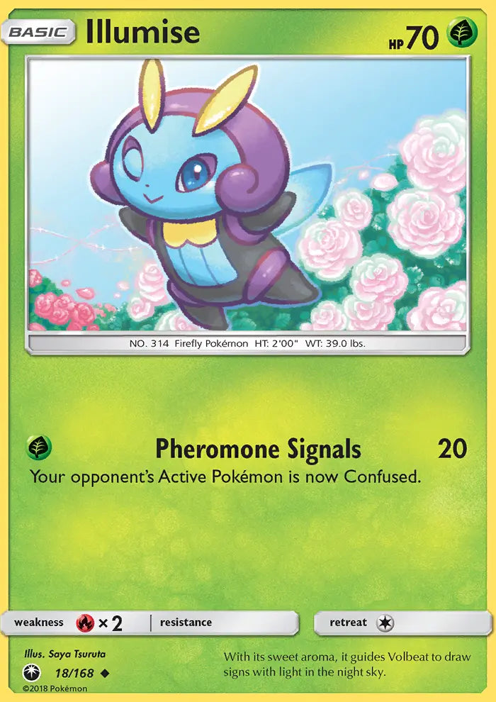 Illumise 18 Celestial Storm Pokesingles