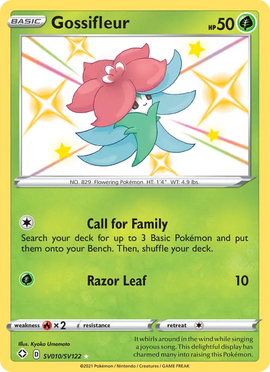 Gossifleur SV010 Shining Fates Pokesingles