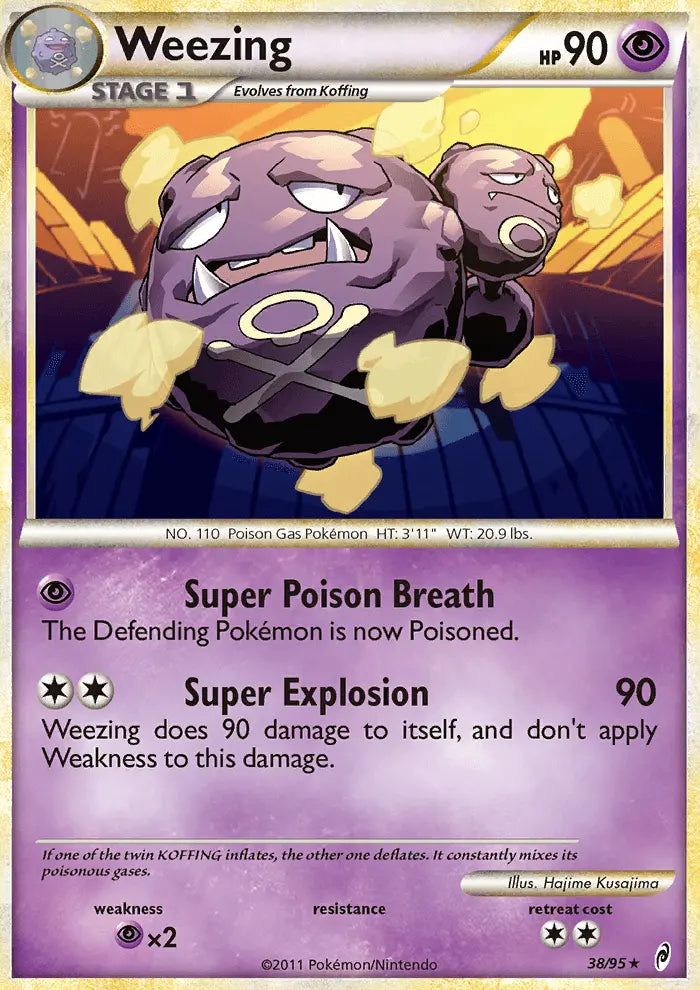 Weezing 38 Call of Legends Pokesingles