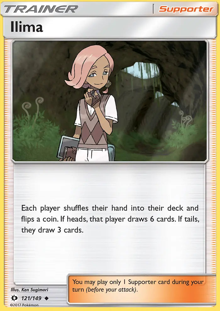 Ilima 121 Sun & Moon Pokesingles