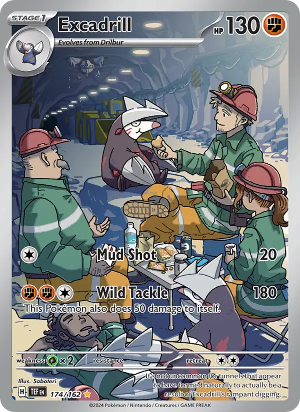 Excadrill 174 Temporal Forces Pokesingles