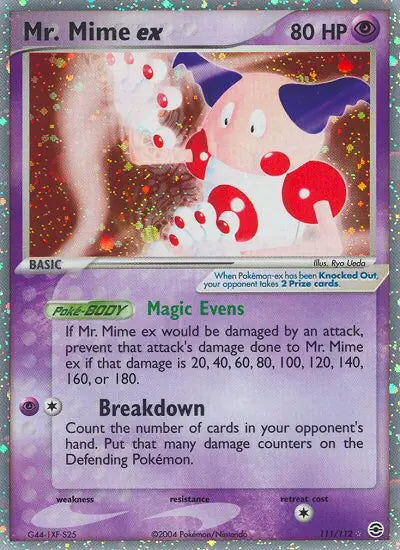 Mr. Mime ex 111 FireRed & LeafGreen Pokesingles