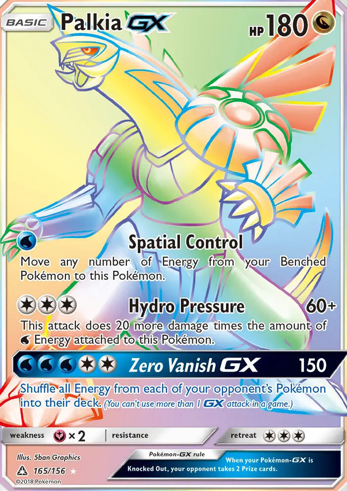 Palkia GX 165 Ultra Prism Pokesingles