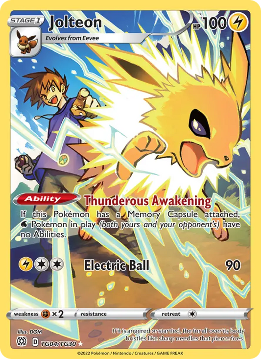 Jolteon TG04 Brilliant Stars Pokesingles