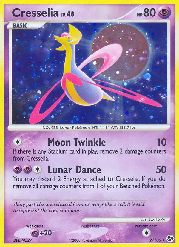 Cresselia 2 Great Encounters Pokesingles