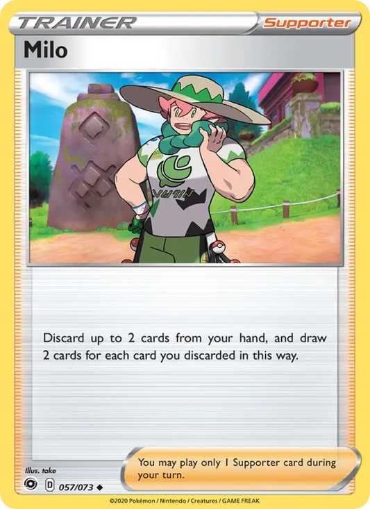 Milo 57 Champion's Path Pokesingles