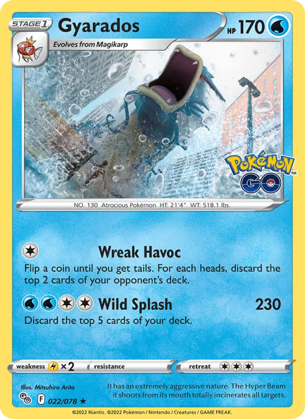 Gyarados 22 Pokémon GO Pokesingles