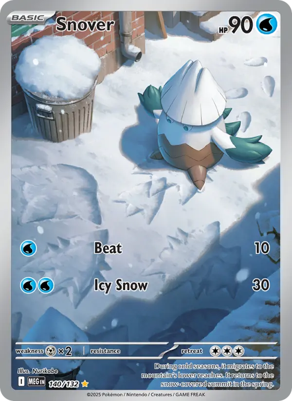 Snover 140 Mega Evolution Pokesingles