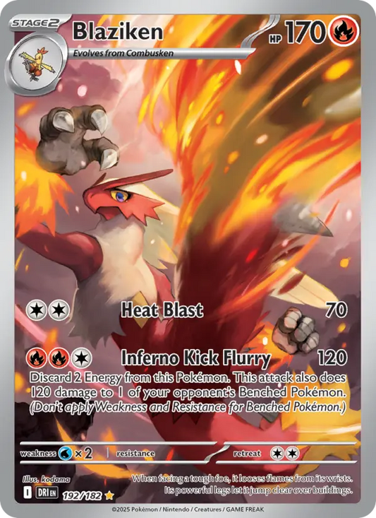 Blaziken 192 Destined Rivals Pokesingles