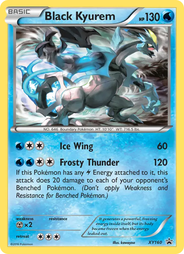 Black Kyurem XY160 XY Black Star Promos Pokesingles