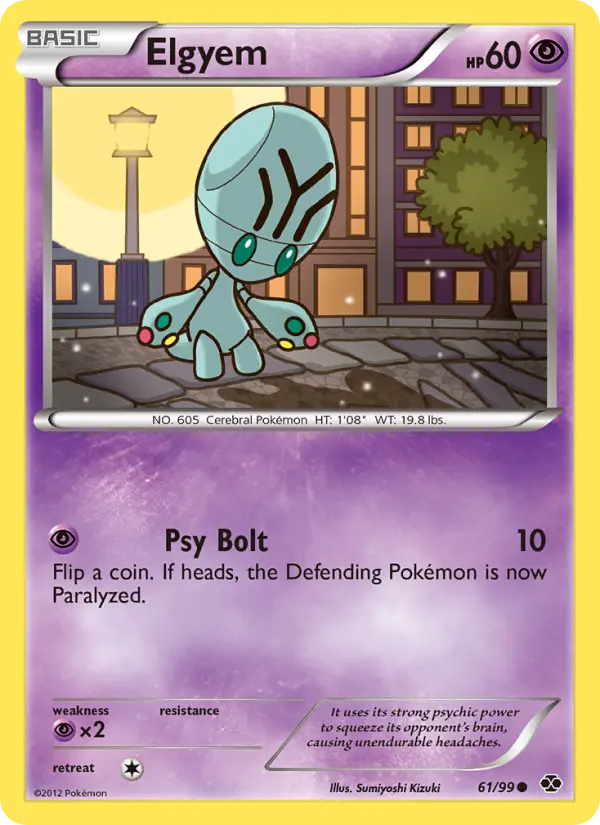 Elgyem 61 Next Destinies Pokesingles