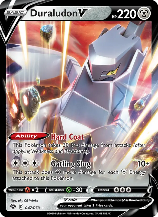 Duraludon V 47 Champion's Path Pokesingles