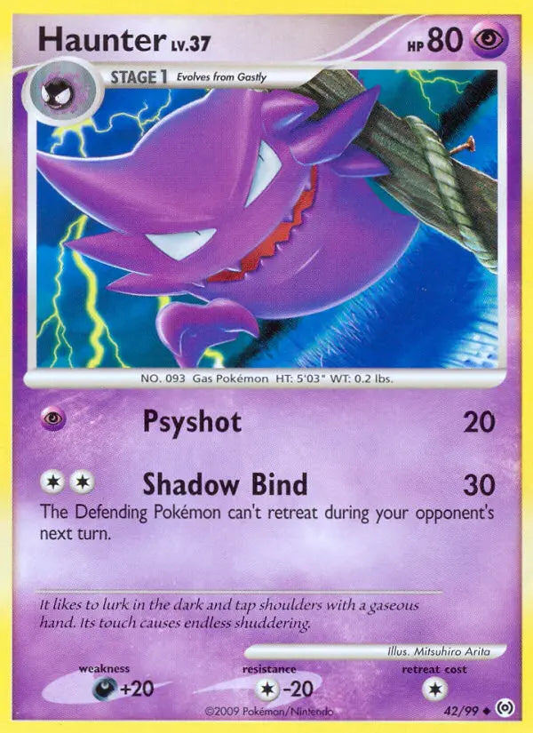 Haunter 42 Arceus Pokesingles