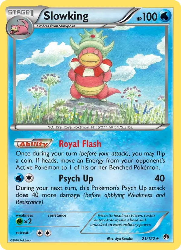 Slowking 21 BREAKpoint Pokesingles