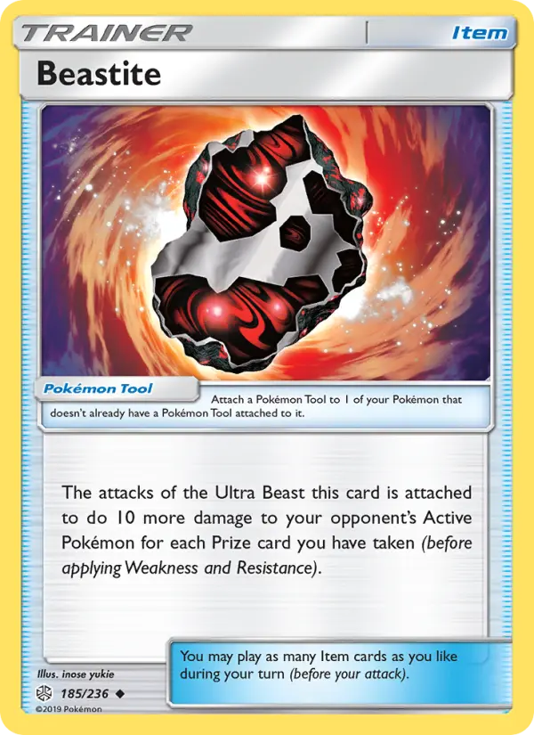 Beastite 185 Cosmic Eclipse Pokesingles