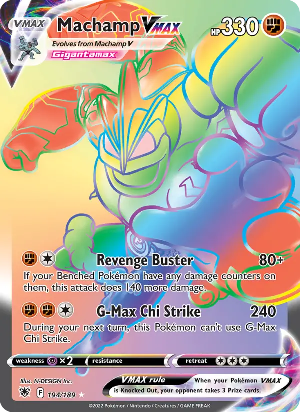 Machamp VMAX 194 Astral Radiance Pokesingles