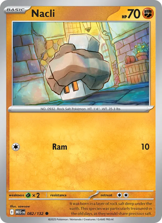 Nacli 82 Mega Evolution Pokesingles