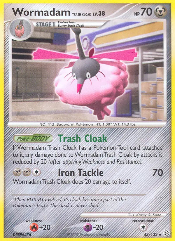 Wormadam Trash Cloak 43 Secret Wonders Pokesingles