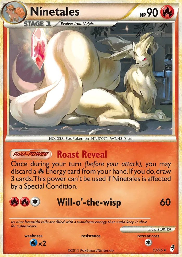 Ninetales 17 Call of Legends Pokesingles