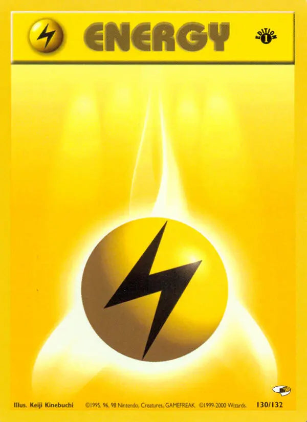 Lightning Energy 130 Gym Heroes Pokesingles