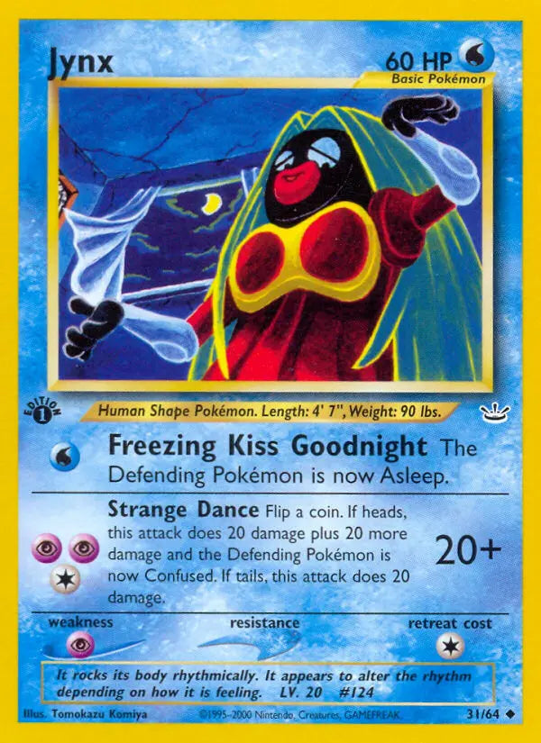 Jynx 31 Neo Revelation Pokesingles