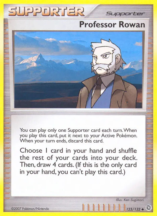 Professor Rowan 123 Secret Wonders Pokesingles