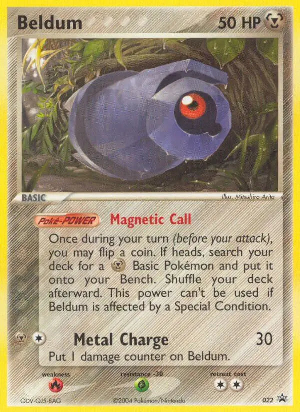 Beldum 22 Nintendo Black Star Promos Pokesingles