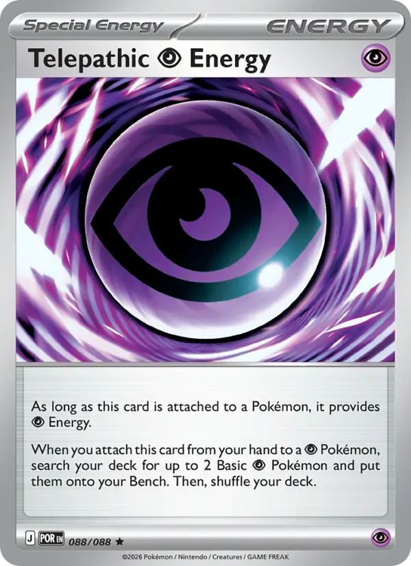 Telepathic Psychic Energy 88 Perfect Order Pokesingles