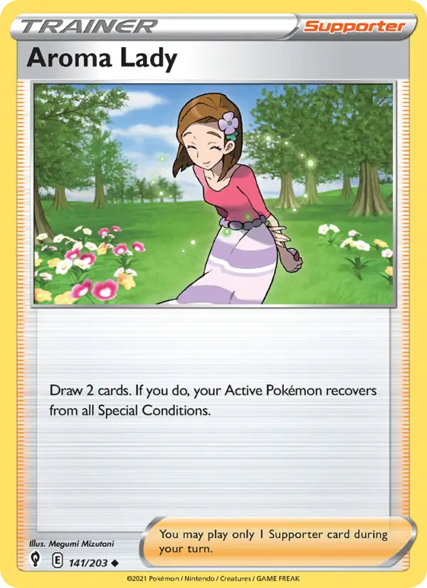 Aroma Lady 141 Evolving Skies Pokesingles