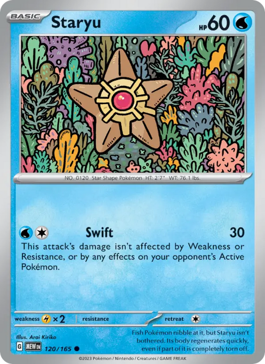 Staryu 120 151 Pokesingles