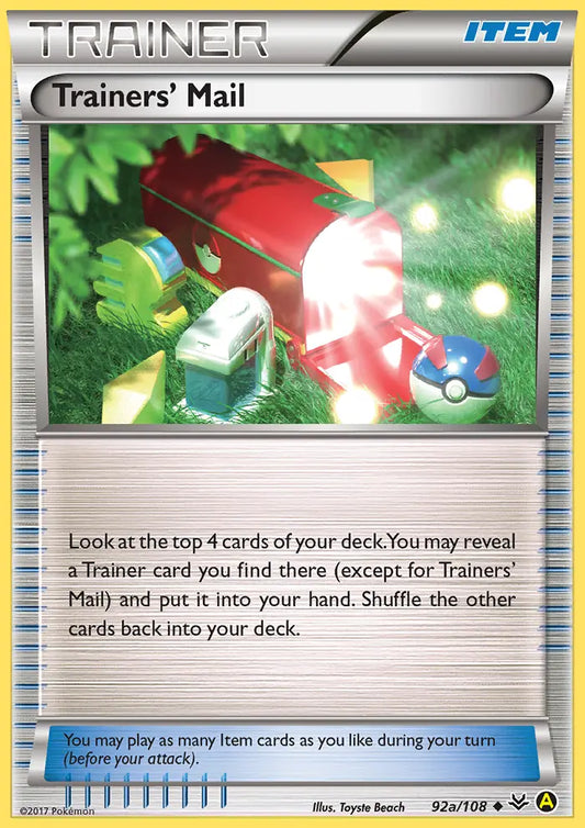 Trainers' Mail 92a Roaring Skies Pokesingles