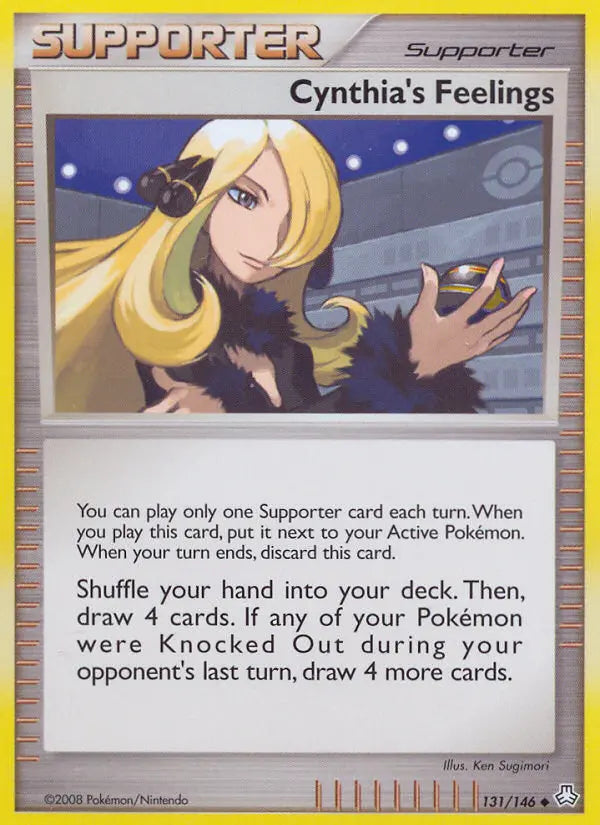 Cynthia's Feelings 131 Legends Awakened Pokesingles