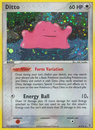 Ditto 4 FireRed & LeafGreen Pokesingles