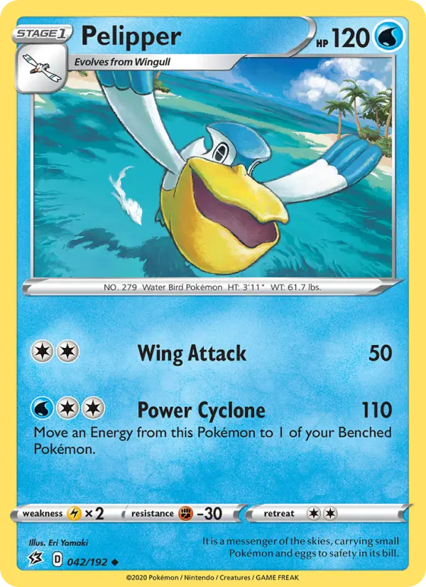 Pelipper 42 Rebel Clash Pokesingles