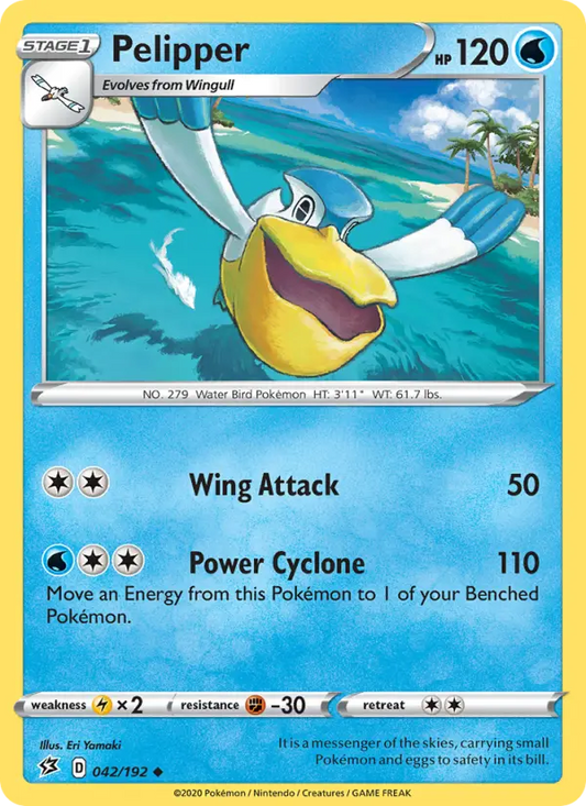 Pelipper 42 Rebel Clash Pokesingles