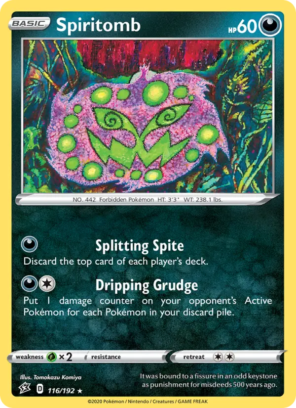 Spiritomb 116 Rebel Clash Pokesingles