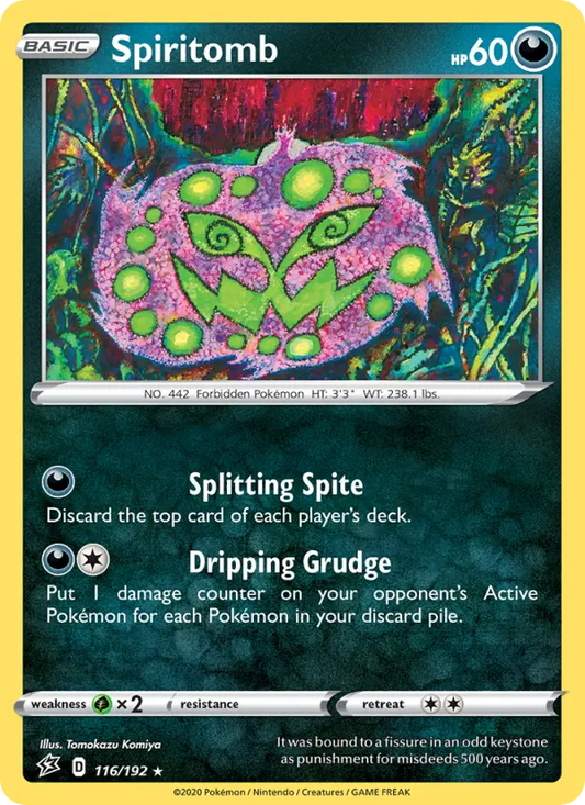 Spiritomb 116 Rebel Clash Pokesingles