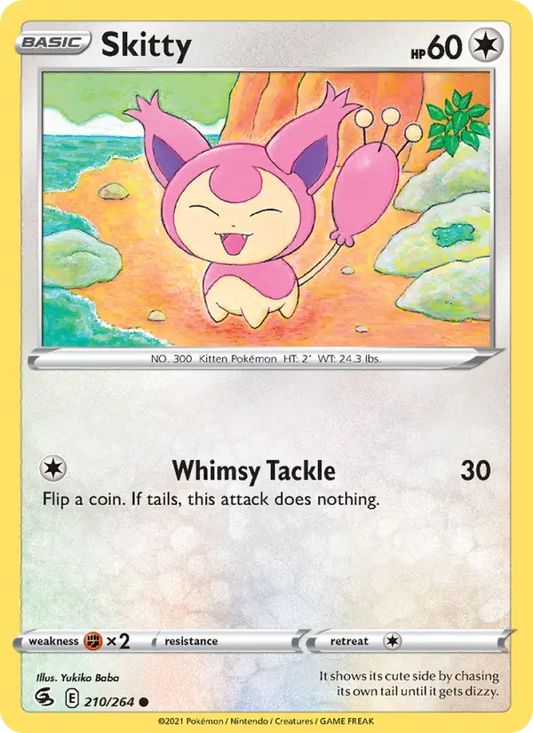 Skitty 210 Fusion Strike Pokesingles