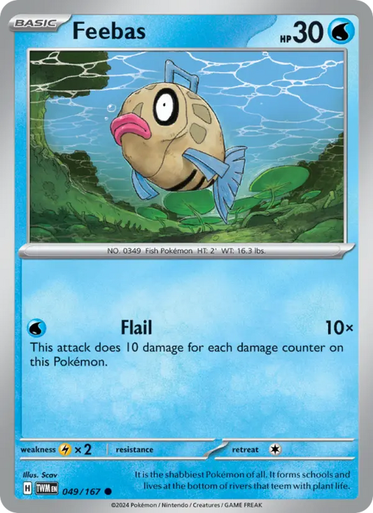 Feebas 49 Twilight Masquerade Pokesingles