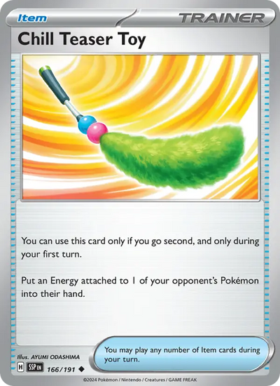Chill Teaser Toy 166 Surging Sparks Pokesingles