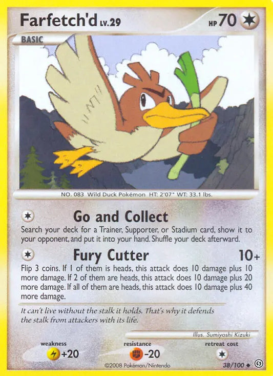 Farfetch'd 38 Stormfront Pokesingles