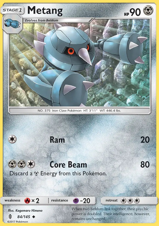 Metang 84 Guardians Rising Pokesingles