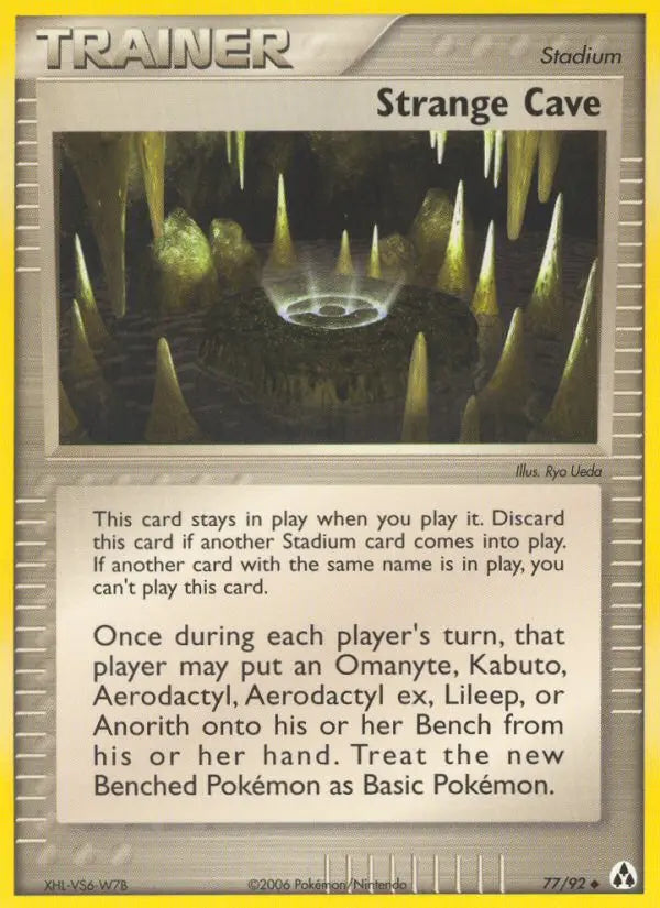 Strange Cave 77 Legend Maker Pokesingles