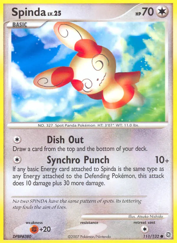 Spinda 111 Secret Wonders Pokesingles