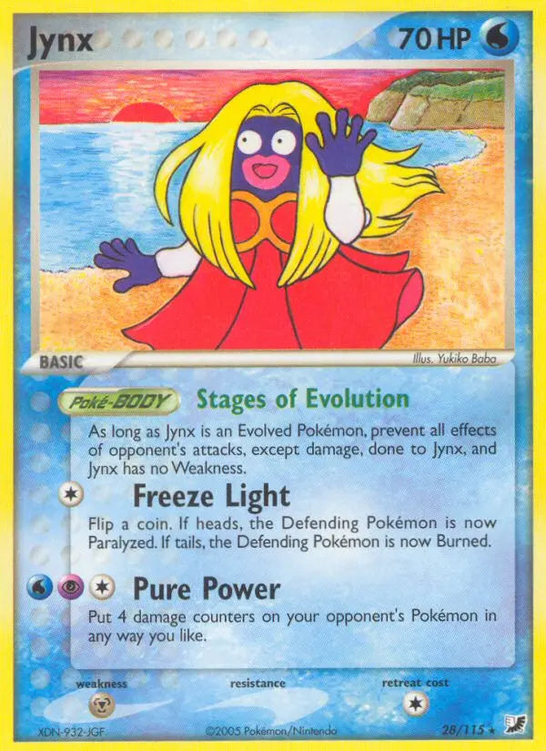 Jynx 28 Unseen Forces Pokesingles