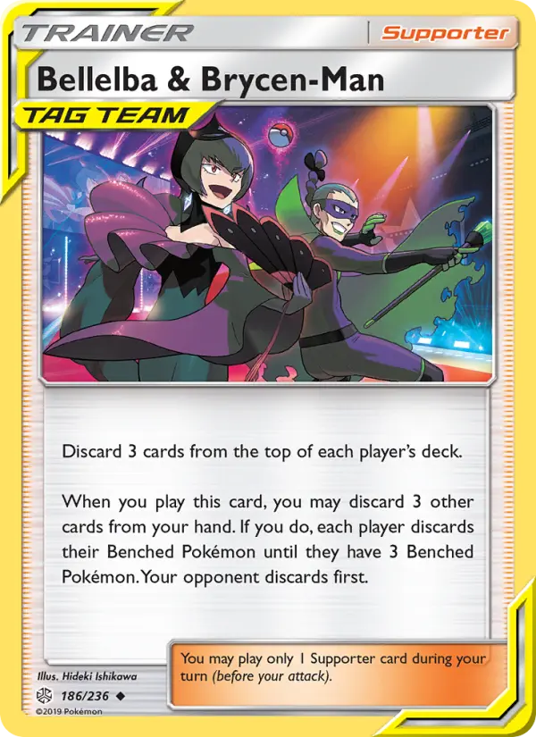 Bellelba & Brycen-Man 186 Cosmic Eclipse Pokesingles